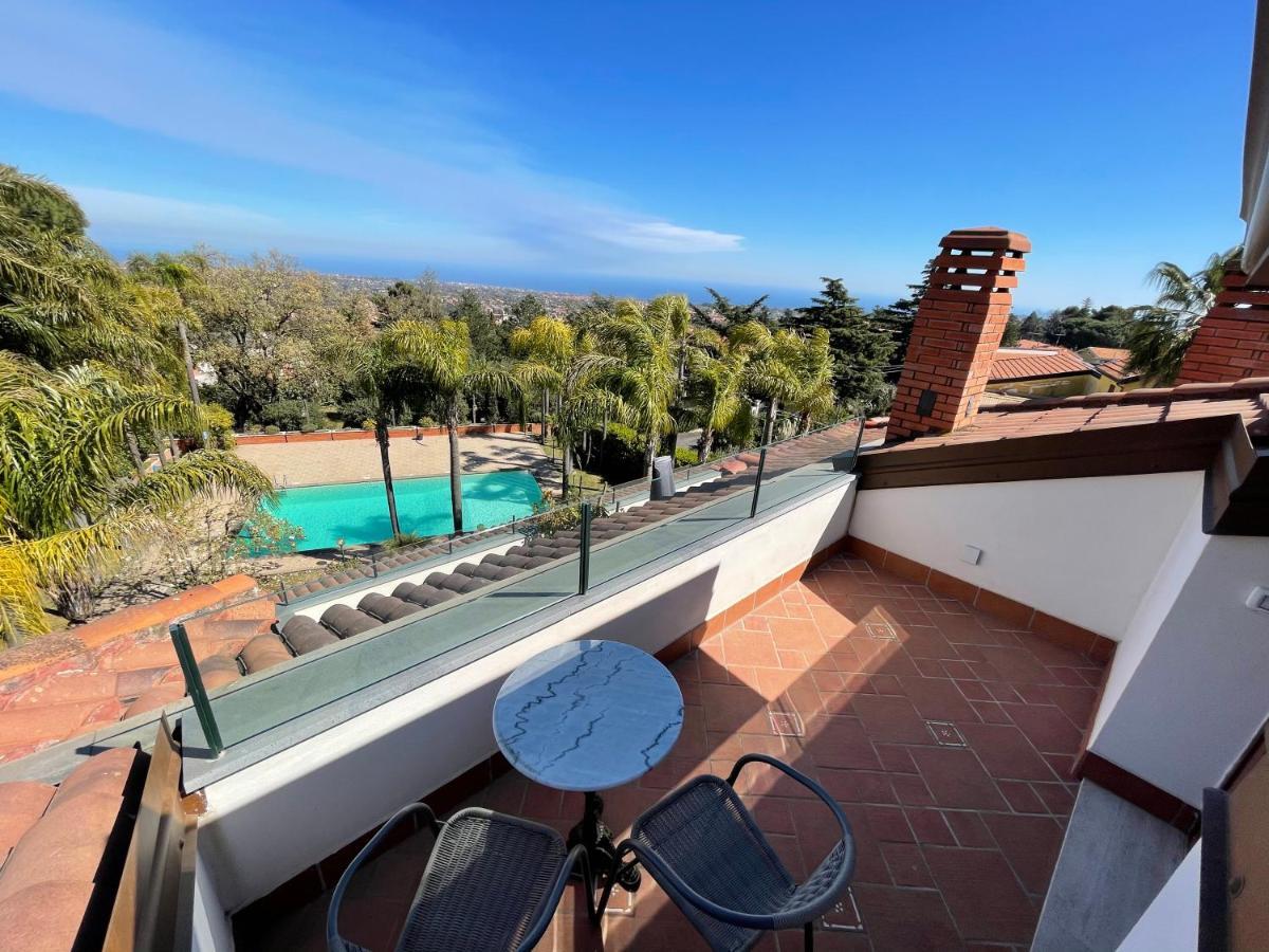Boutique Villa Etna D'A'Mare Trecastagni Kültér fotó